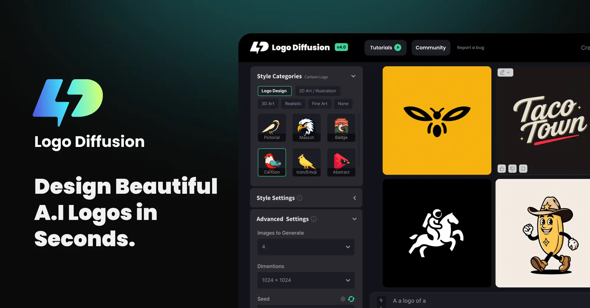 AI Logo Maker | Logo Maker | Logo Diffusion