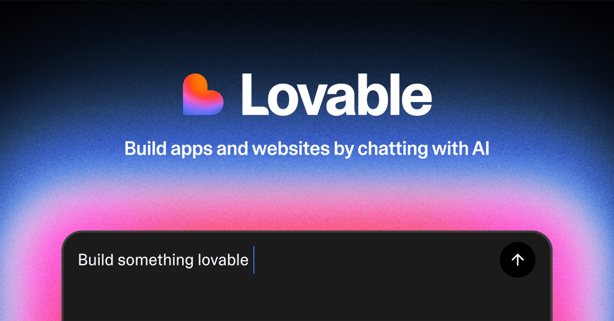 Lovable - Vibe Code Apps & Websites with AI, Fast